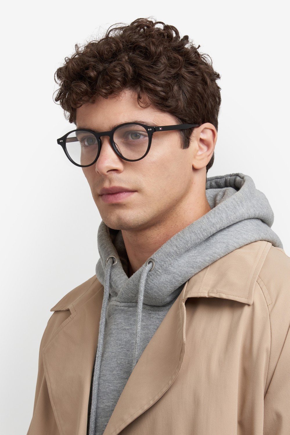Eyeglasses Tommy Hilfiger Th 2129 108943 807 color black shape pantos 