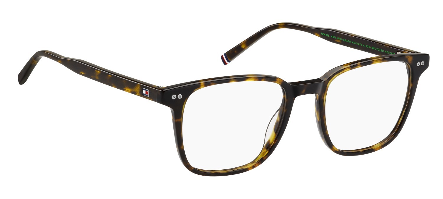 Occhiali da vista Tommy Hilfiger Th 2130 108944 086 colore havana forma rettangolare 