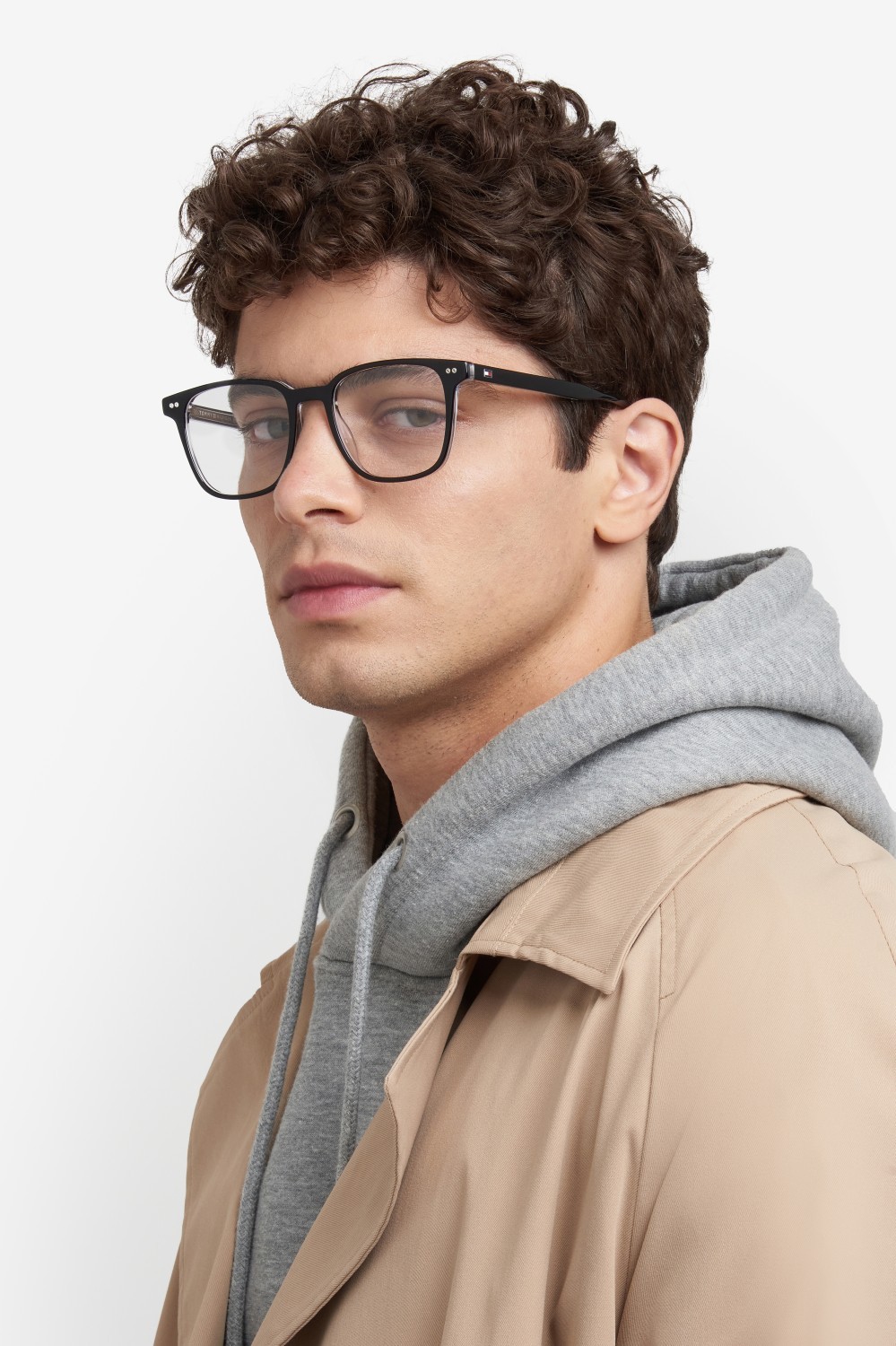 Eyeglasses Tommy Hilfiger Th 2130 108944 807 color black shape rectangle 