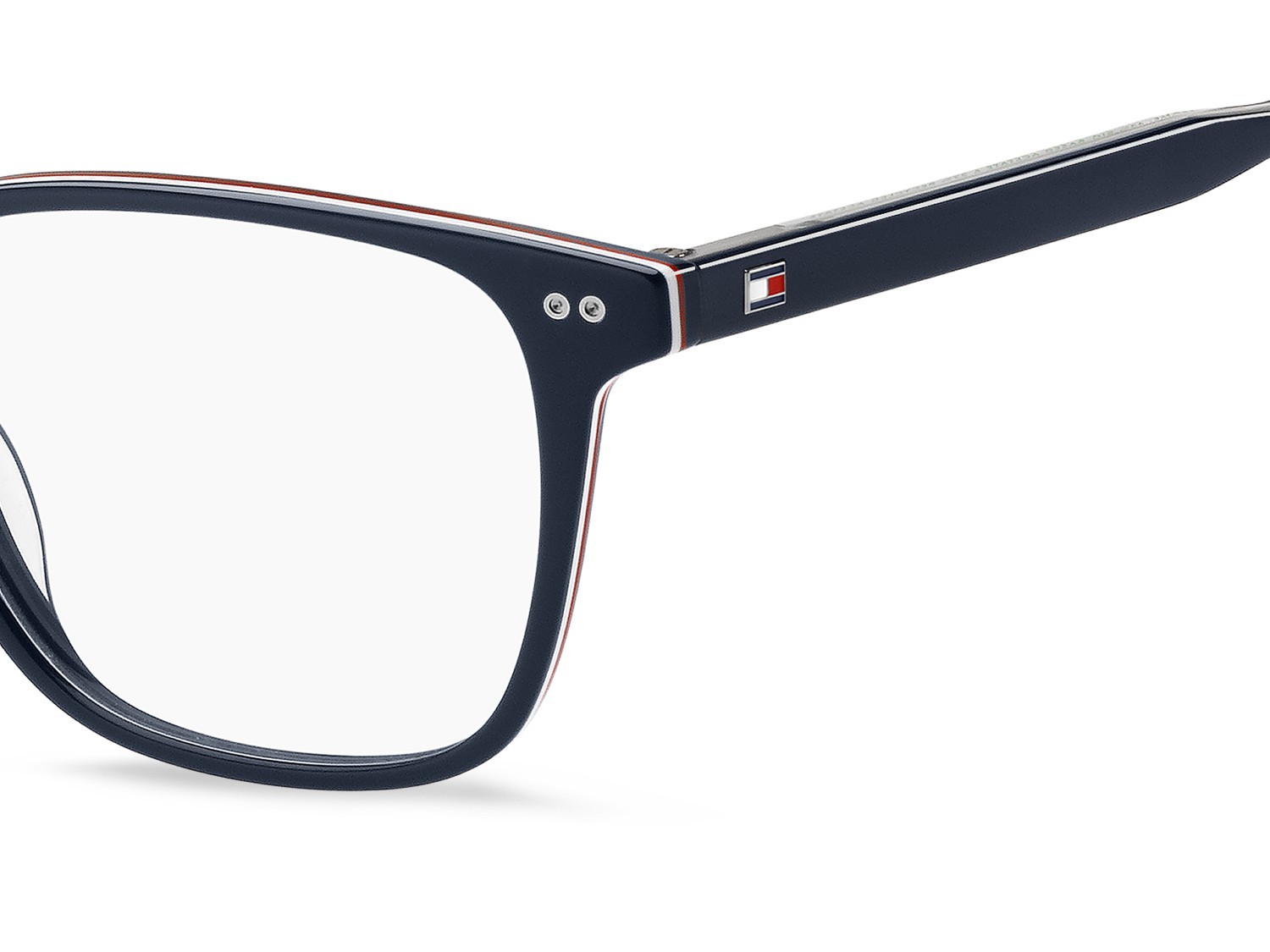 Occhiali da vista Tommy Hilfiger Th 2130 108944 S9W colore blue brown forma rettangolare 
