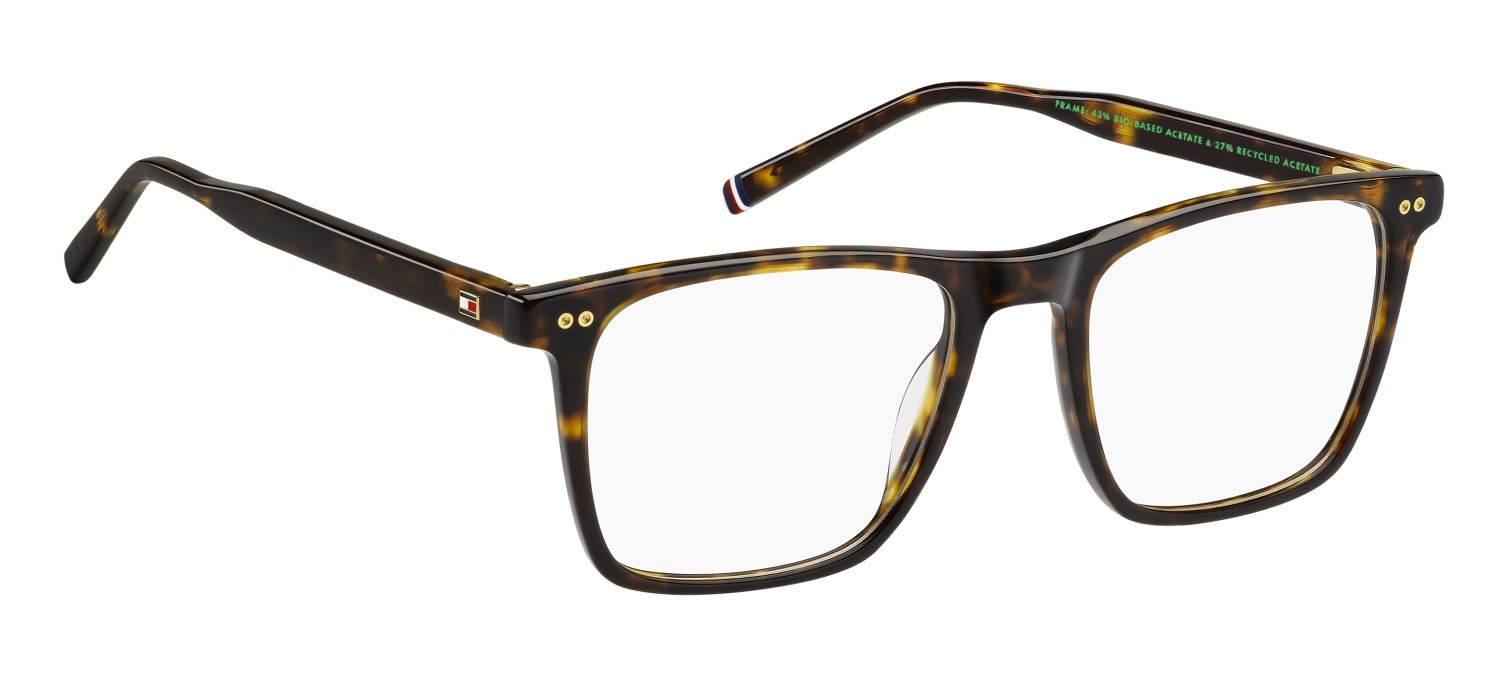 Occhiali da vista Tommy Hilfiger Th 2131 108945 086 colore havana forma rettangolare 