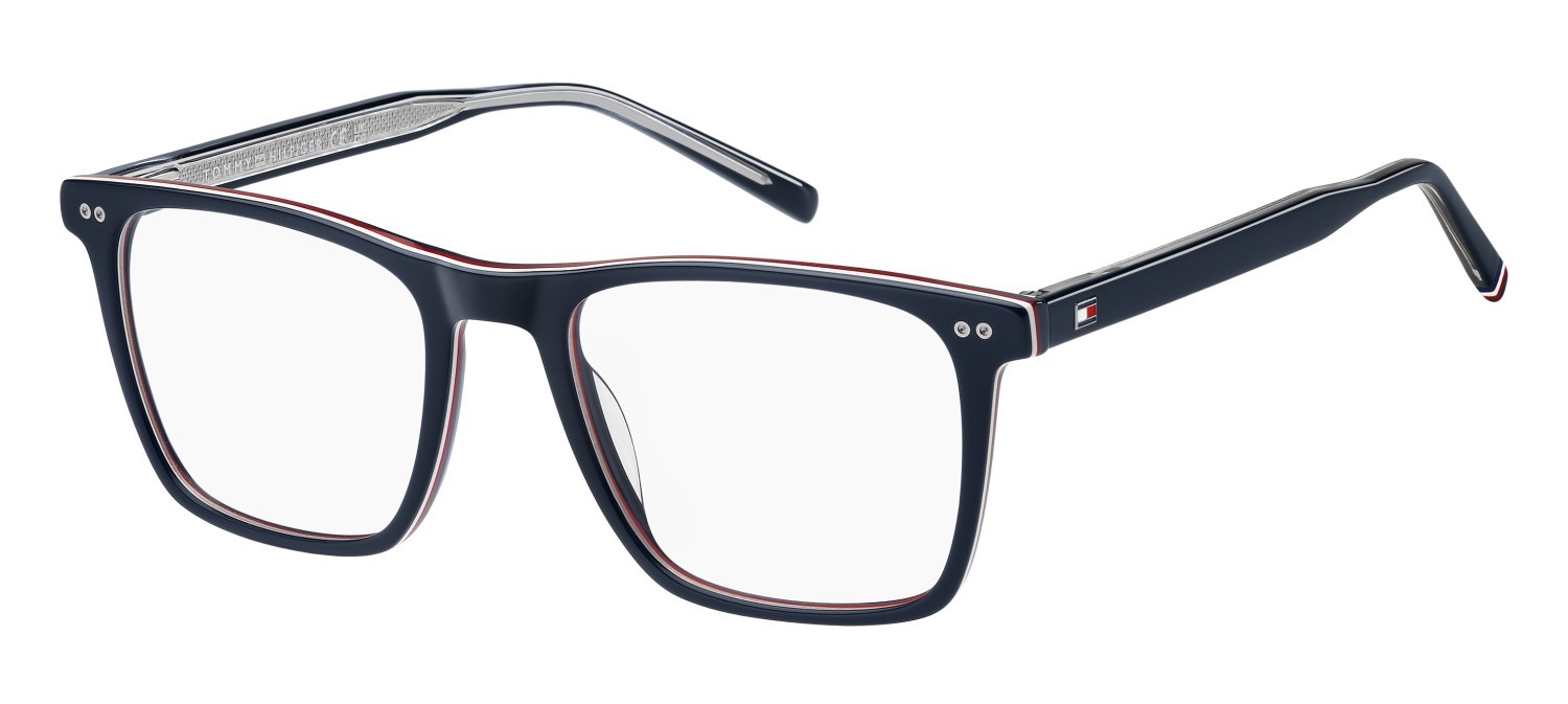 Occhiali da vista Tommy Hilfiger Th 2131 108945 8RU colore blue red forma rettangolare 