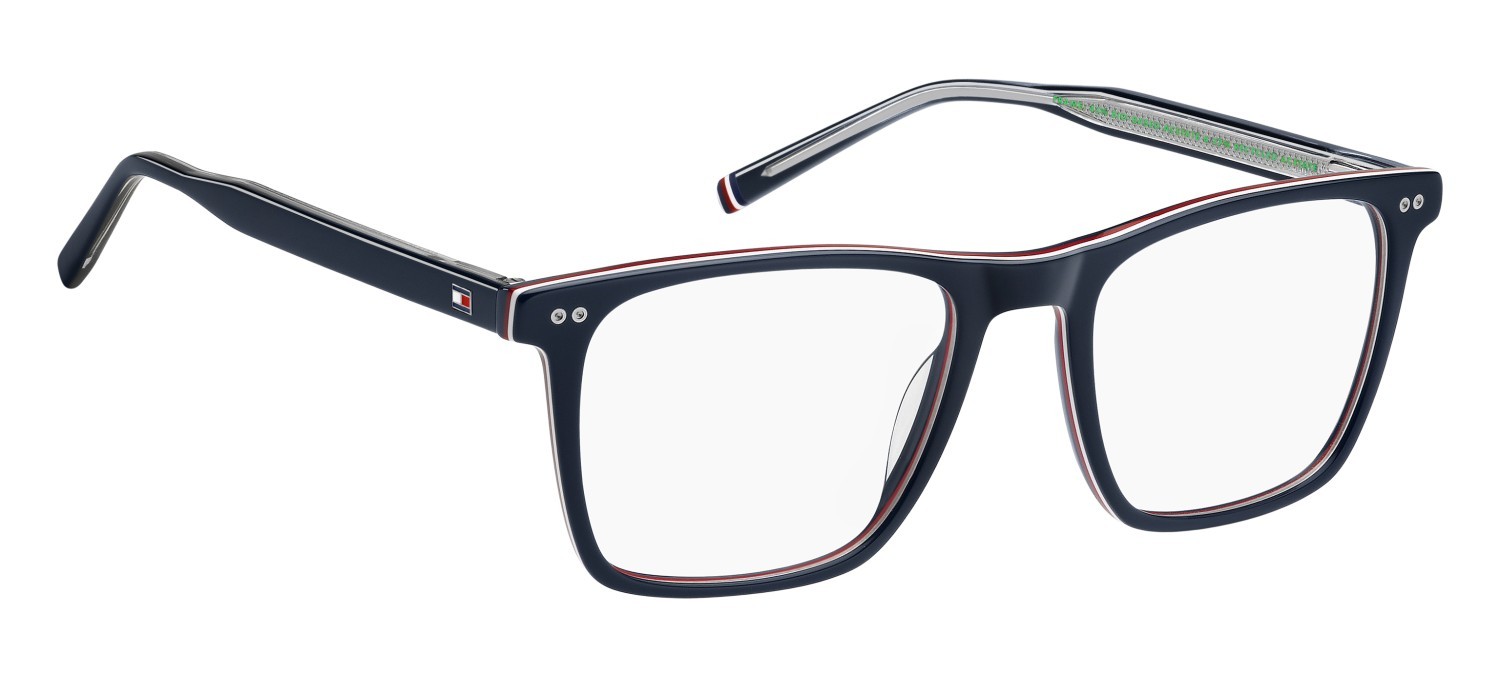 Occhiali da vista Tommy Hilfiger Th 2131 108945 8RU colore blue red forma rettangolare 