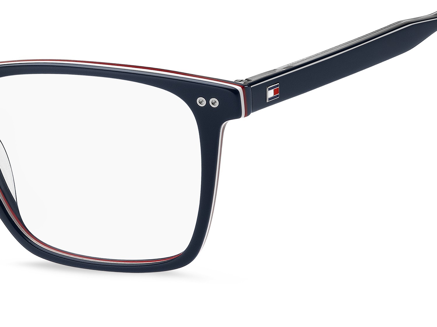 Occhiali da vista Tommy Hilfiger Th 2131 108945 8RU colore blue red forma rettangolare 