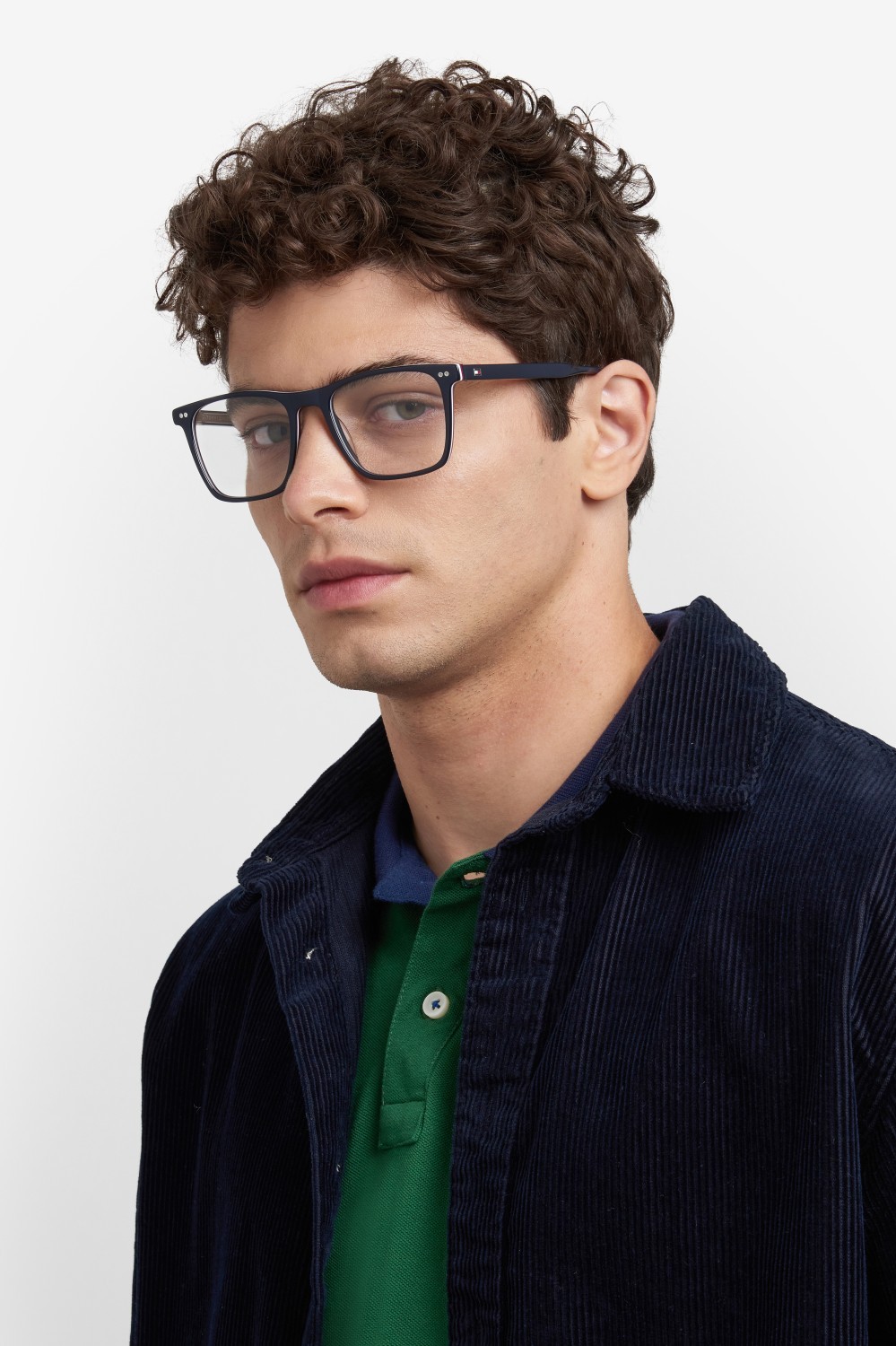 Occhiali da vista Tommy Hilfiger Th 2131 108945 8RU colore blue red forma rettangolare 