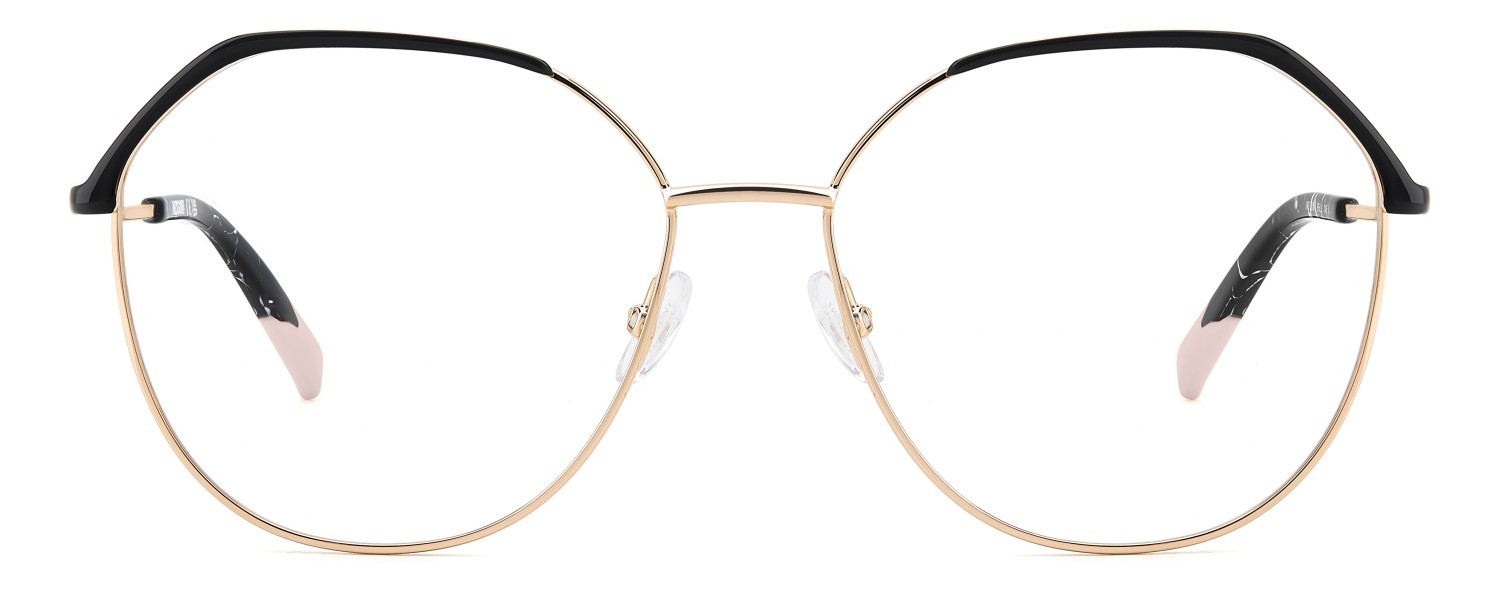 Occhiali da vista Missoni Mis 0204 108948 RHL colore gold black_ forma rotondo 