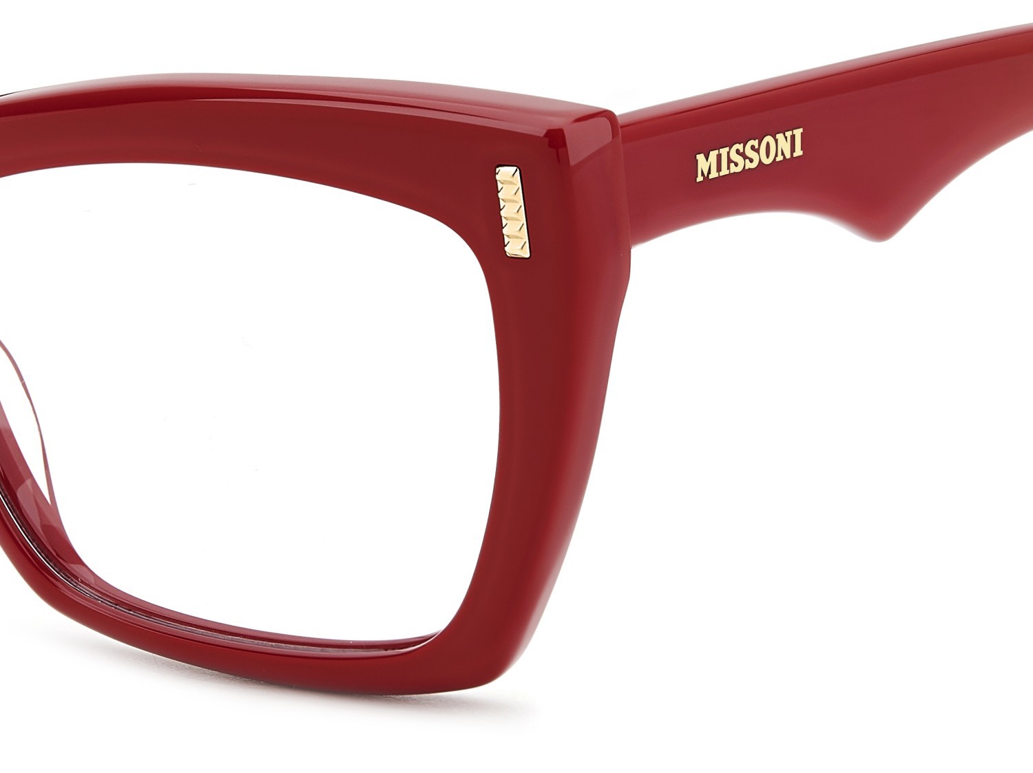 Occhiali da vista Missoni Mis 0207 108949 C9A colore red forma rettangolare 
