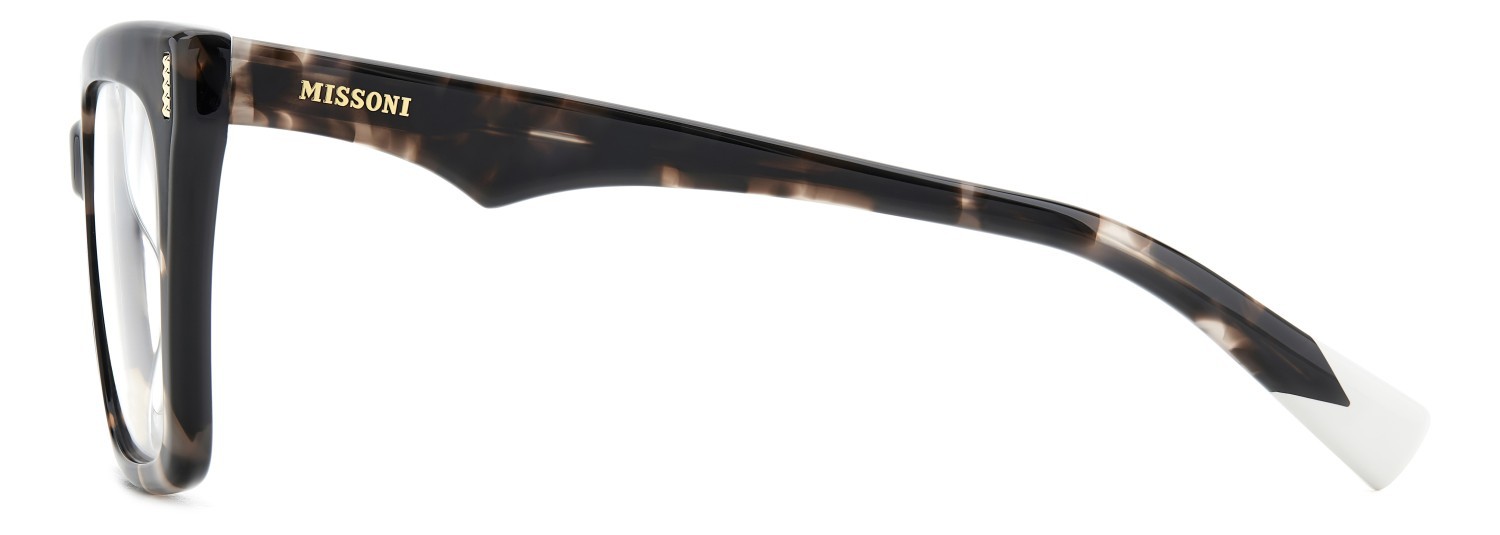 Occhiali da vista Missoni Mis 0208 108950 086 colore havana forma rettangolare 