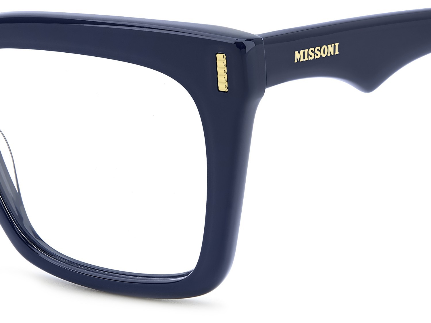 Occhiali da vista Missoni Mis 0208 108950 PJP colore blue forma rettangolare 