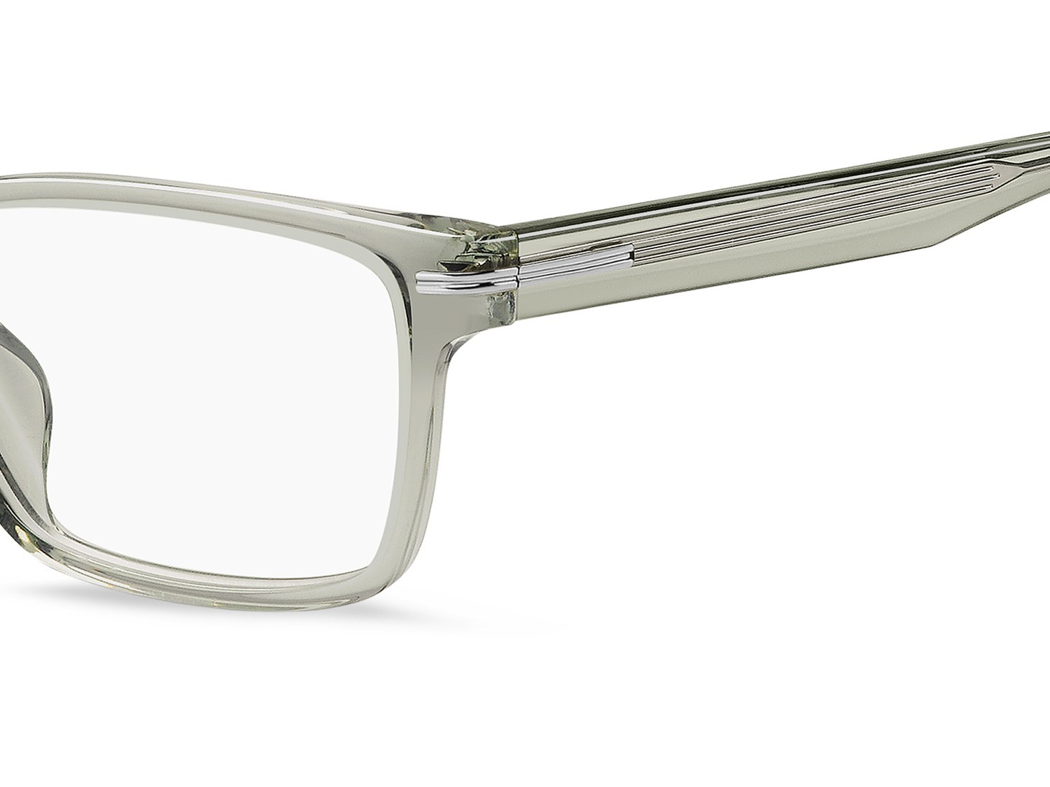 Brillen Hugo Boss 1740/F 108951 6CR farbe sage form rechteckig 