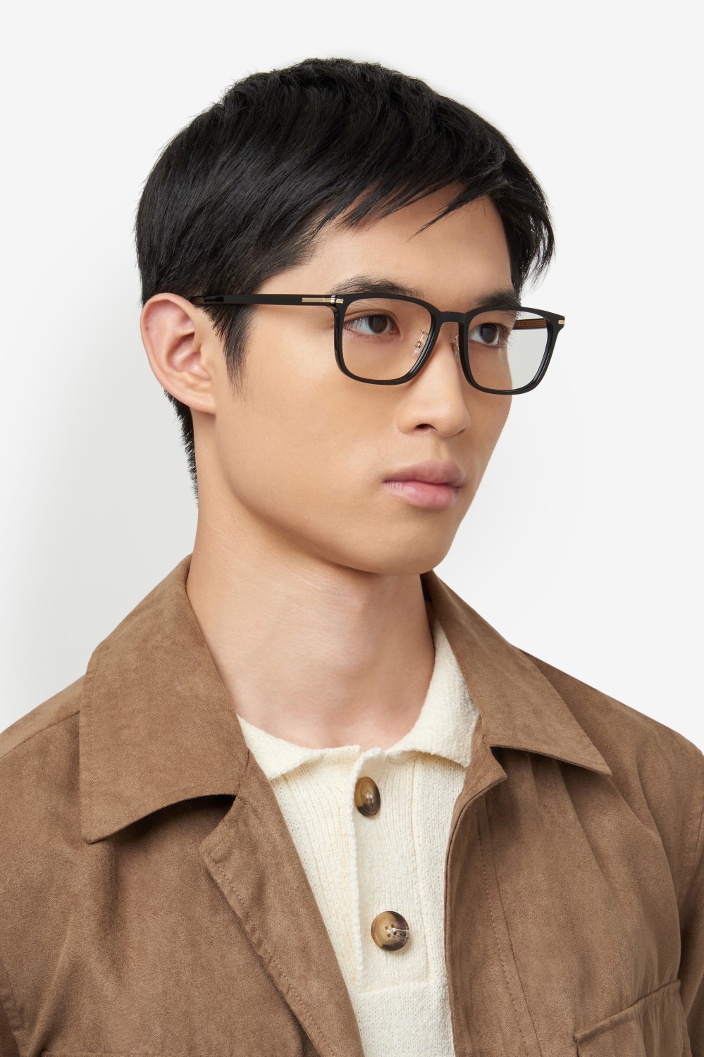 Occhiali da vista Hugo Boss 1741/F 108952 807 colore black forma rettangolare 