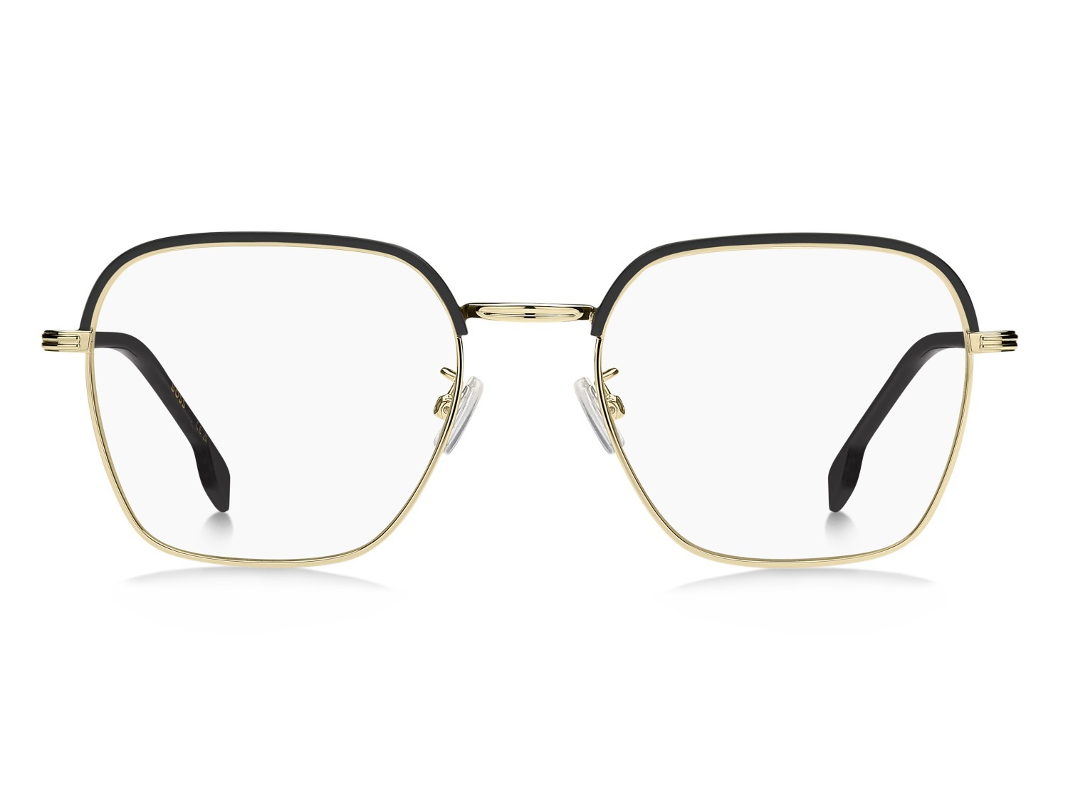 Occhiali da vista Hugo Boss 1742/F 108953 I46 colore matte black gold forma rettangolare 