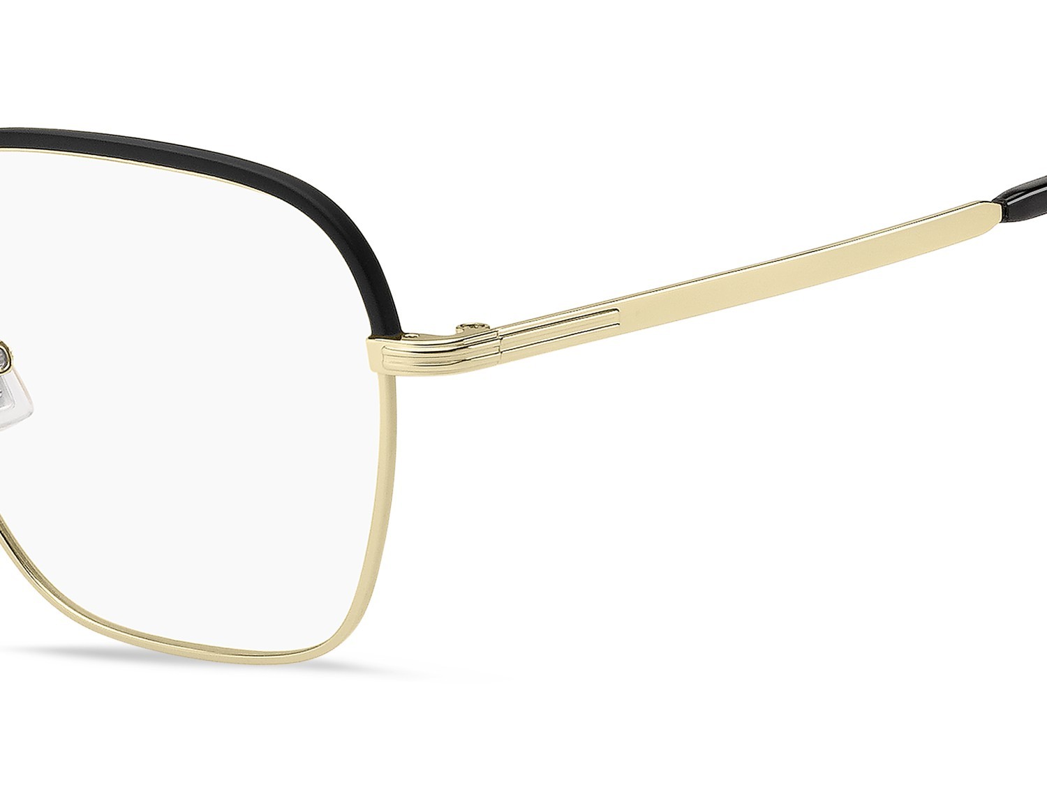 Occhiali da vista Hugo Boss 1742/F 108953 I46 colore matte black gold forma rettangolare 