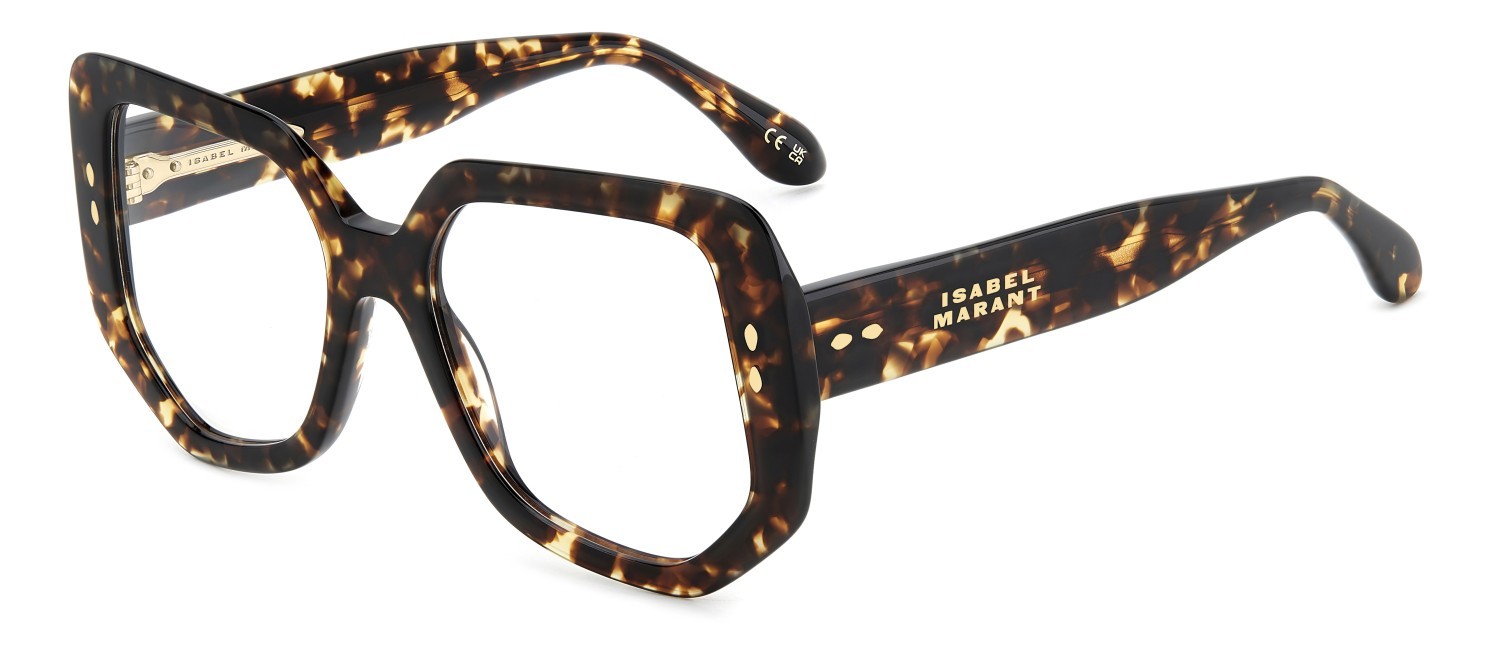 Occhiali da vista Isabel Marant Im 0187 108954 086 colore havana forma farfalla 