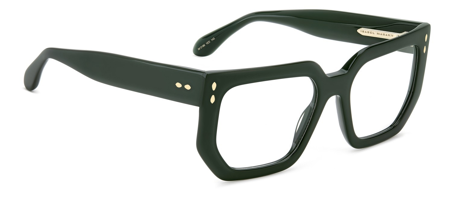 Eyeglasses Isabel Marant Im 0186 108955 1ED color green shape rectangle 