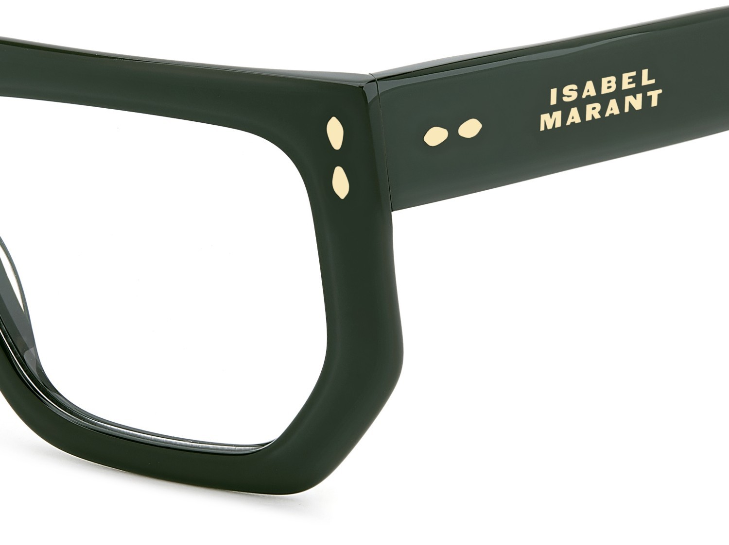 Eyeglasses Isabel Marant Im 0186 108955 1ED color green shape rectangle 