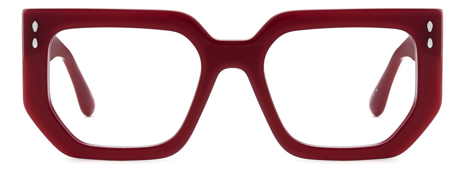 Brillen Isabel Marant Im 0186 108955 LHF farbe burgundy form rechteckig 