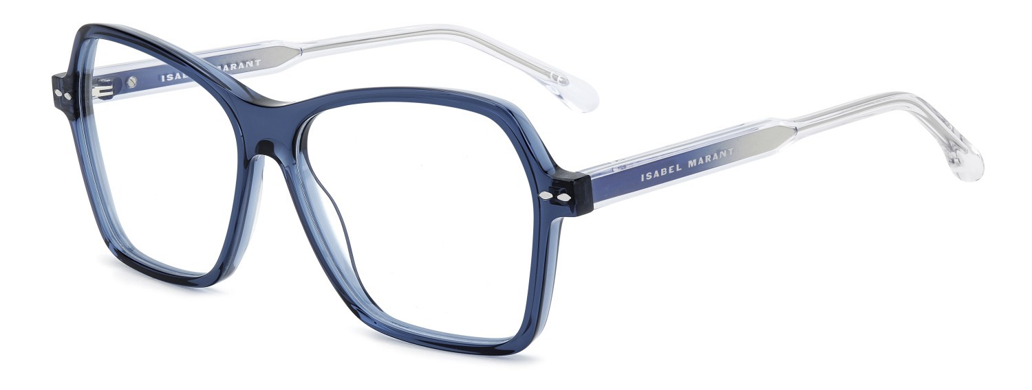 Eyeglasses Isabel Marant Im 0198 108956 PJP color blue shape butterfly 