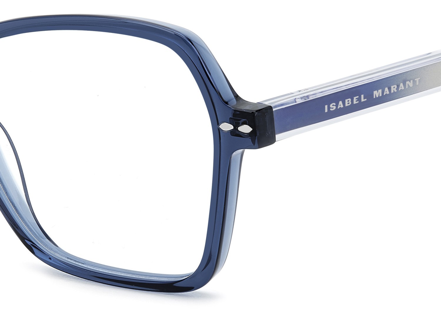 Eyeglasses Isabel Marant Im 0198 108956 PJP color blue shape butterfly 
