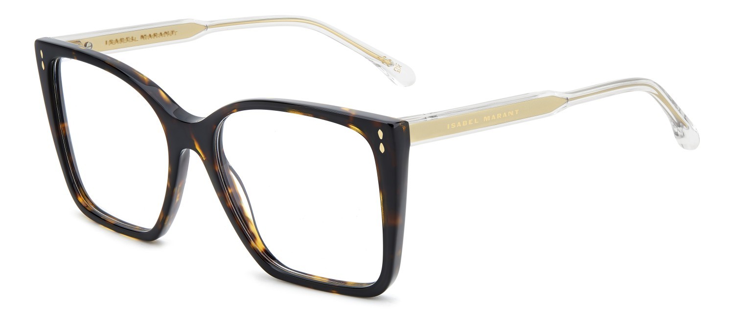 Occhiali da vista Isabel Marant Im 0199 108959 086 colore havana forma rettangolare 