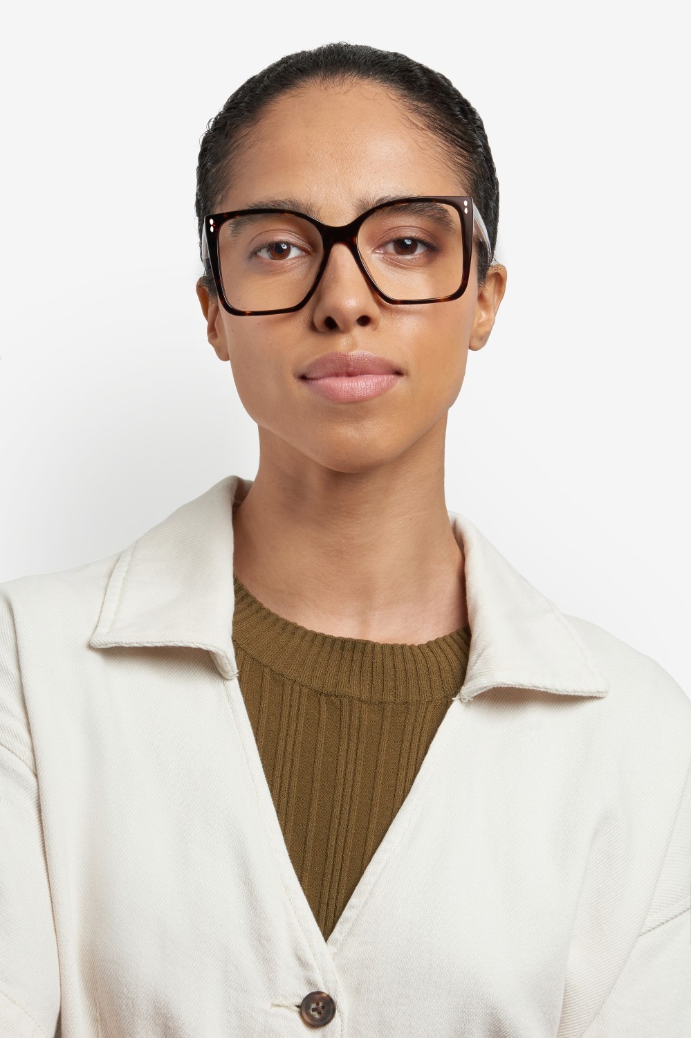 Occhiali da vista Isabel Marant Im 0199 108959 086 colore havana forma rettangolare 