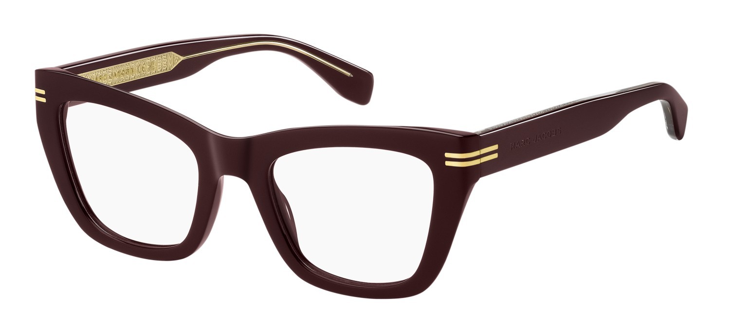 Occhiali da vista Marc Jacobs Mj 1114 108960 LHF colore burgundy forma rettangolare 