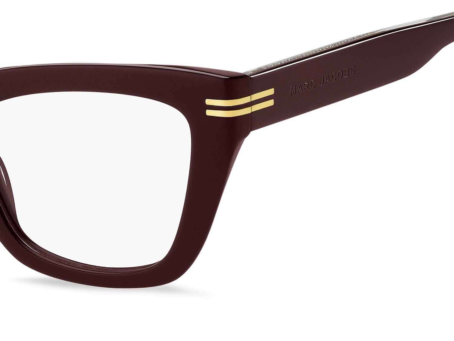 Occhiali da vista Marc Jacobs Mj 1114 108960 LHF colore burgundy forma rettangolare 