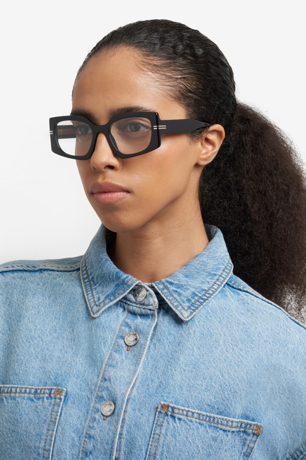 Occhiali da vista Marc Jacobs Mj 1111 108963 807 colore black forma rettangolare 
