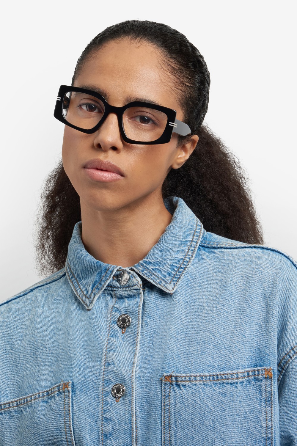 Occhiali da vista Marc Jacobs Mj 1111 108963 807 colore black forma rettangolare 