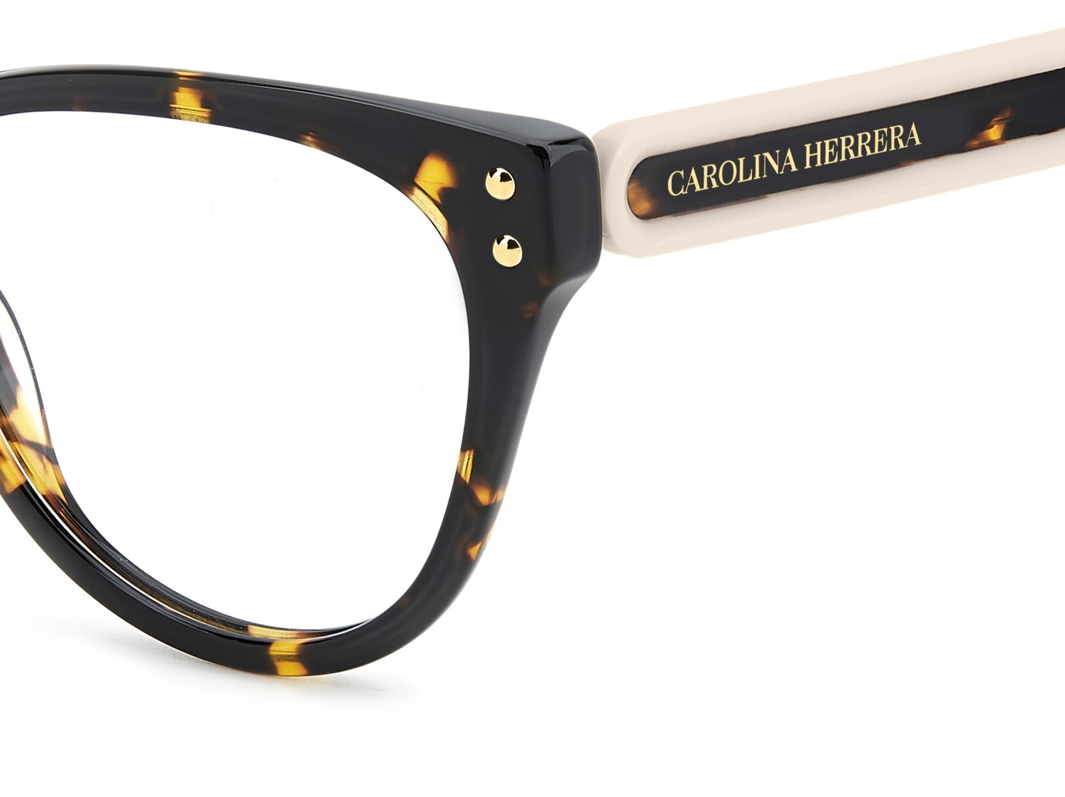 Occhiali da vista Carolina Herrera Her 0256 108967 086 colore havana forma cat eye 