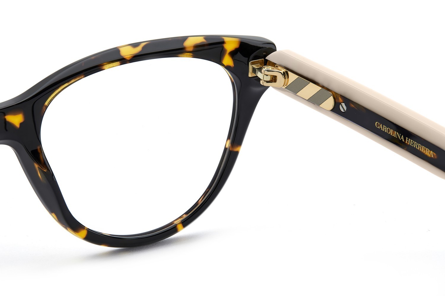 Occhiali da vista Carolina Herrera Her 0256 108967 086 colore havana forma cat eye 