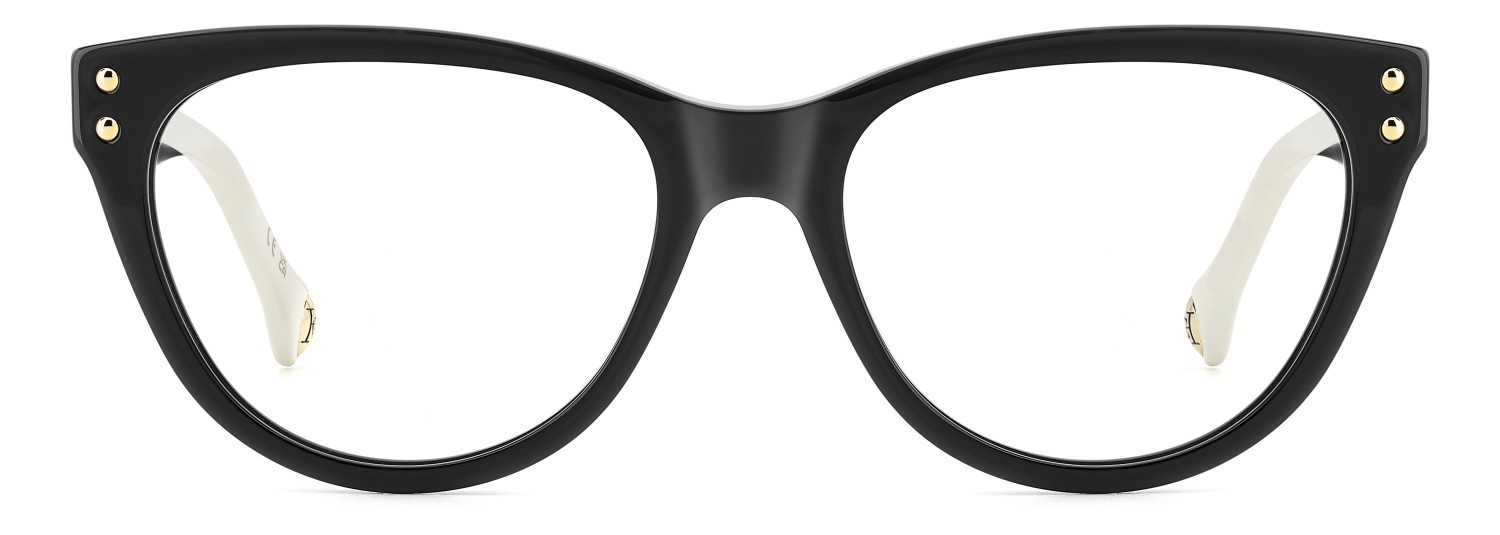 Occhiali da vista Carolina Herrera Her 0256 108967 807 colore black forma cat eye 