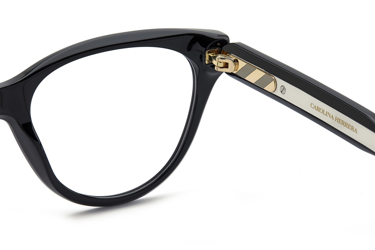 Occhiali da vista Carolina Herrera Her 0256 108967 807 colore black forma cat eye 