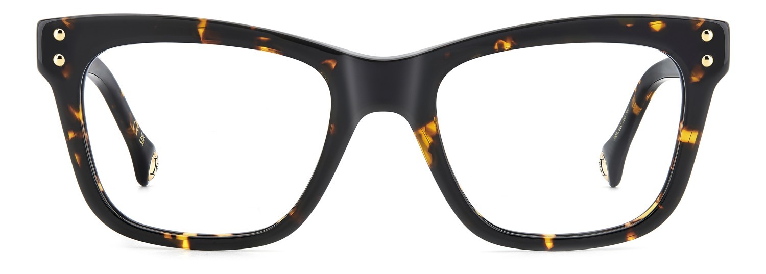 Occhiali da vista Carolina Herrera Her 0257 108968 086 colore havana forma rettangolare 