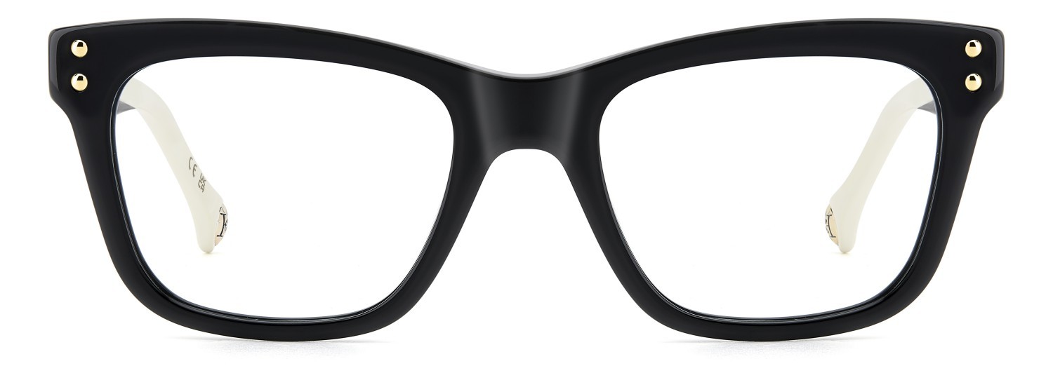 Eyeglasses Carolina Herrera Her 0257 108968 807 color black shape rectangle 