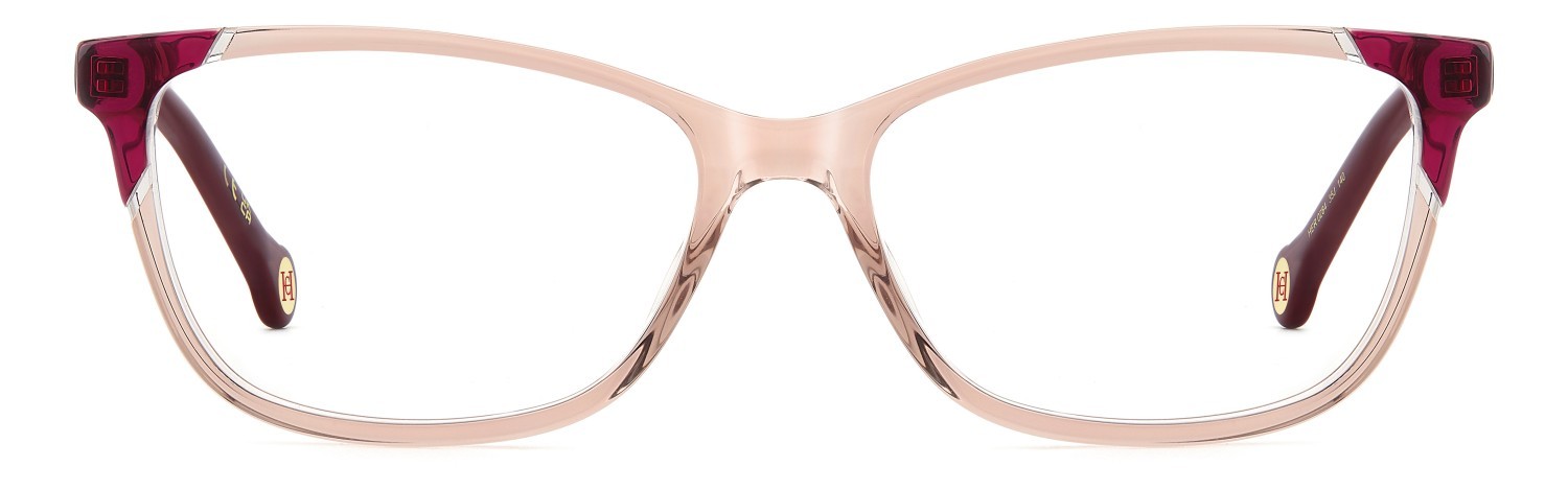 Brillen Carolina Herrera Her 0284 108970 35J farbe pink form rechteckig 