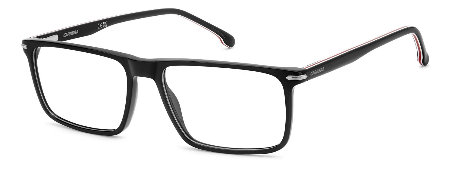 Brillen Carrera 347 108974 (284) farbe black ruthenium form rechteckig 