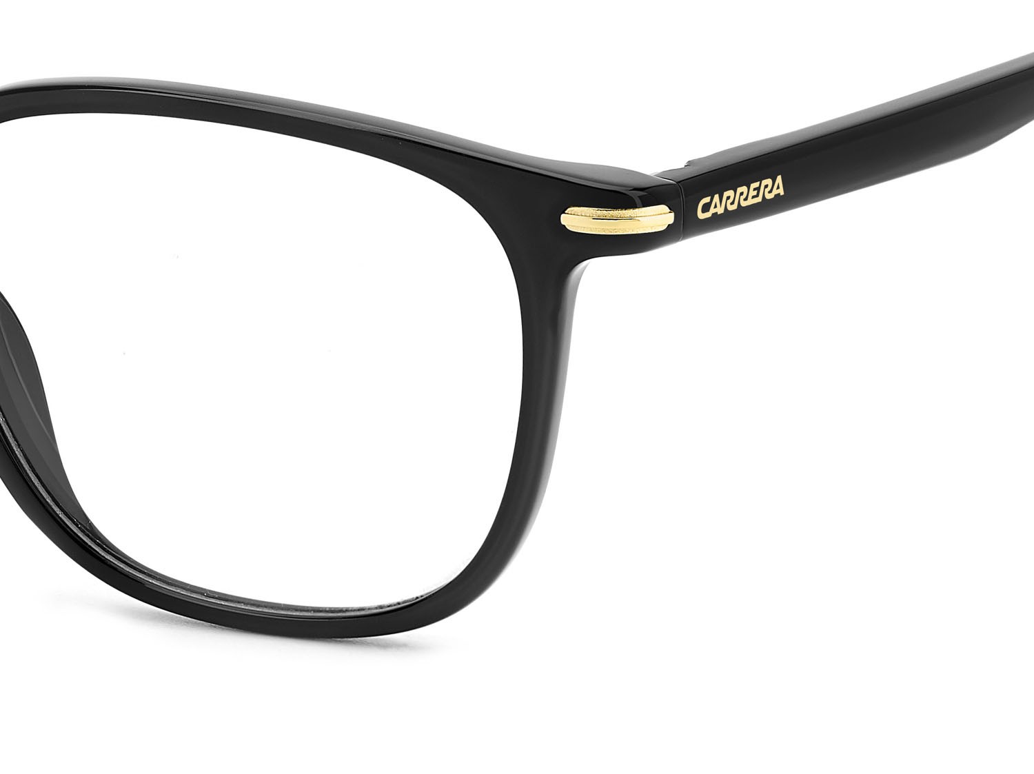 Occhiali da vista Carrera 348 108976 (2M2) colore black gold forma rettangolare 