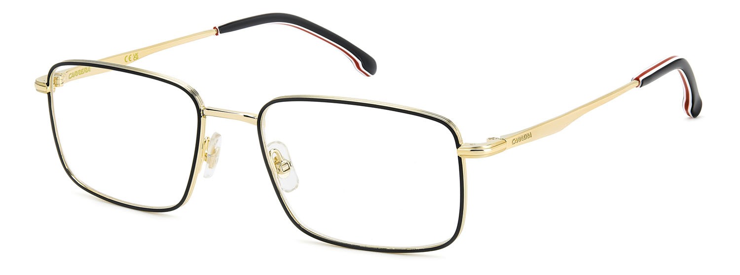 Brillen Carrera 343 108977 (RHL) farbe gold black_ form rechteckig 