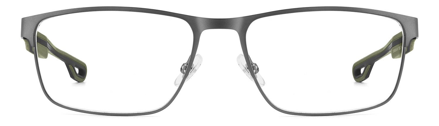 Brillen Carrera 4417 108979 (0OC) farbe matte dark ruthenium green form rechteckig 