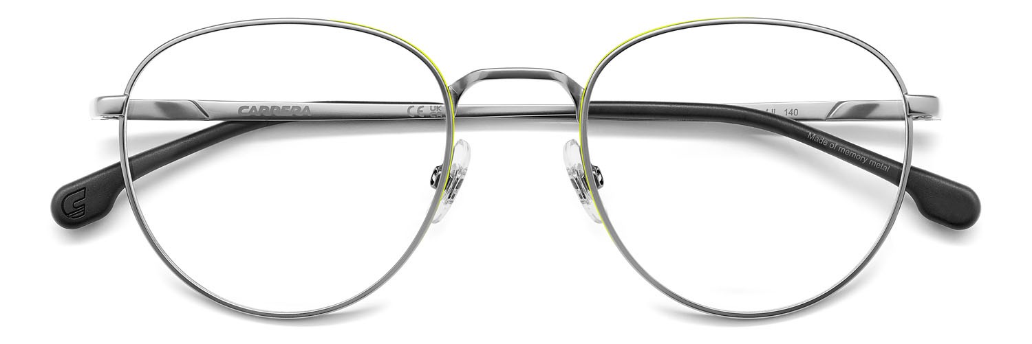 Brillen Carrera 8908 108981 (4JL) farbe matte ruthenium yellow form pantos 