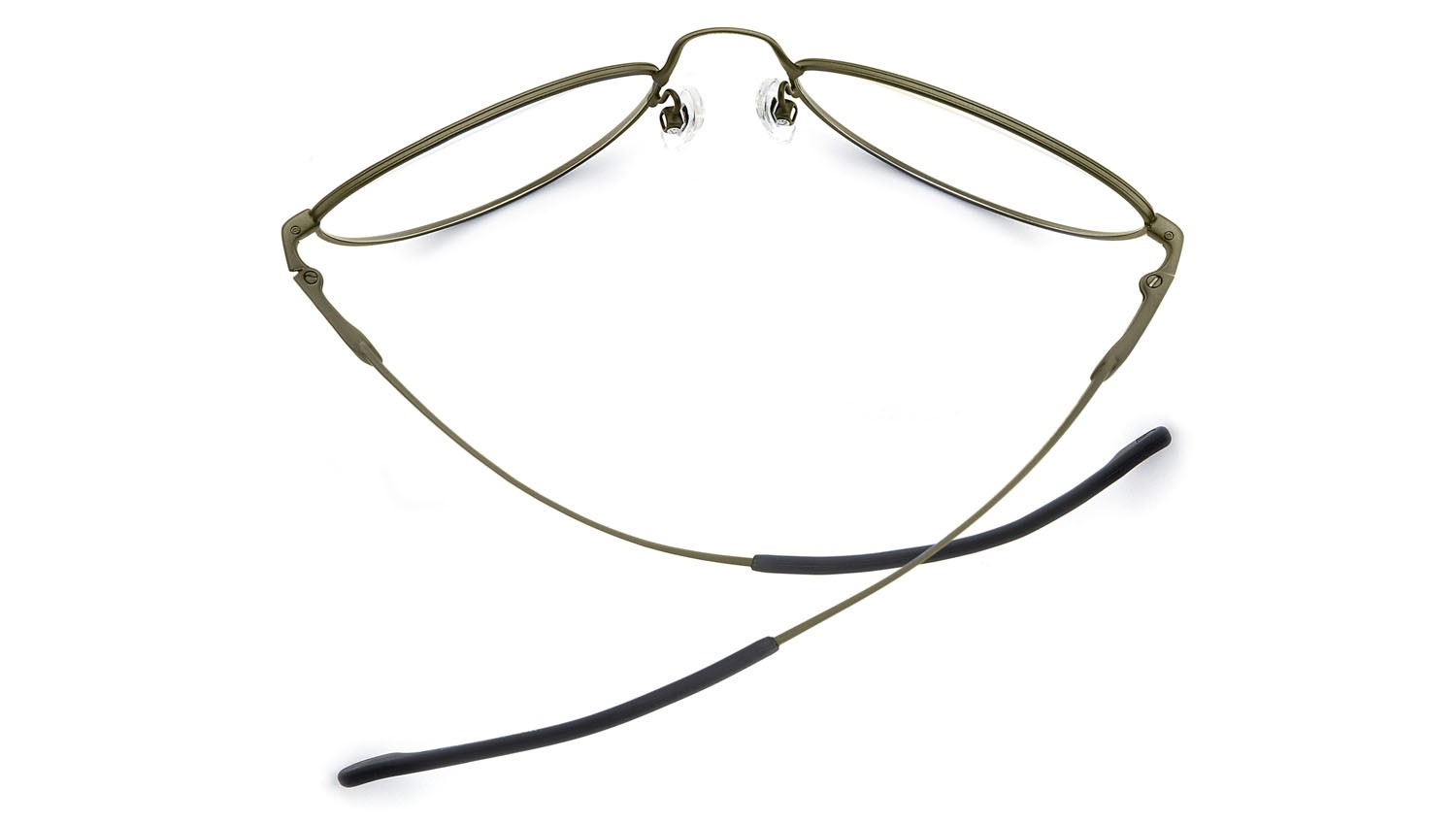 Occhiali da vista Carrera 8908 108981 (TBO) colore military green forma pantos 