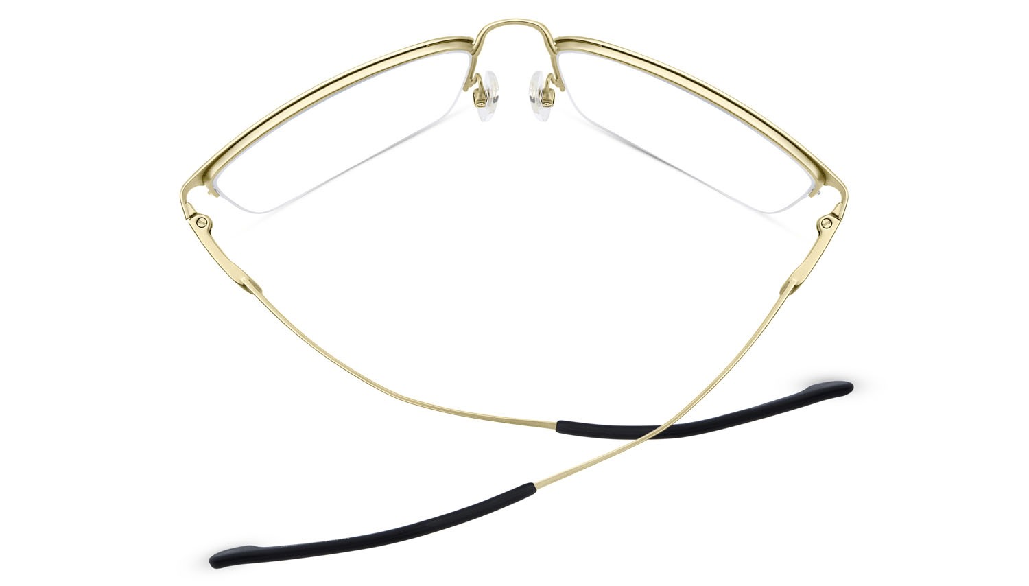Brillen Carrera 8909 108982 (I46) farbe matte black gold form rechteckig 