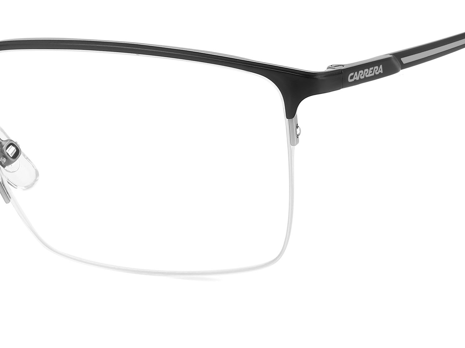 Brillen Carrera 8909 108982 (TI7) farbe matte black ruthenium form rechteckig 