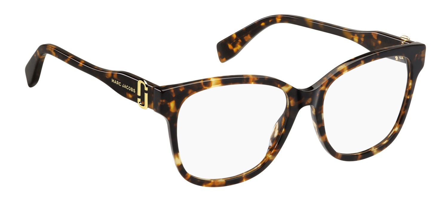 Eyeglasses Marc Jacobs 768 108983 086 color havana shape rectangle 