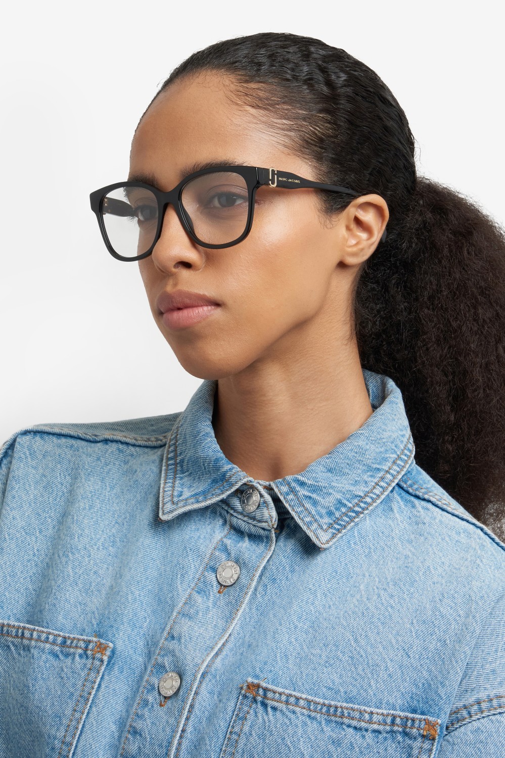 Occhiali da vista Marc Jacobs 768 108983 807 colore black forma rettangolare 