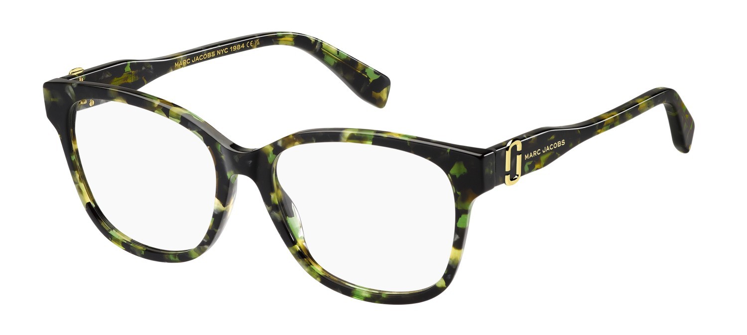 Eyeglasses Marc Jacobs 768 108983 XGW color green havana shape rectangle 