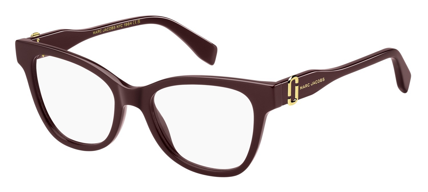 Eyeglasses Marc Jacobs 767 108985 LHF color burgundy shape rectangle 
