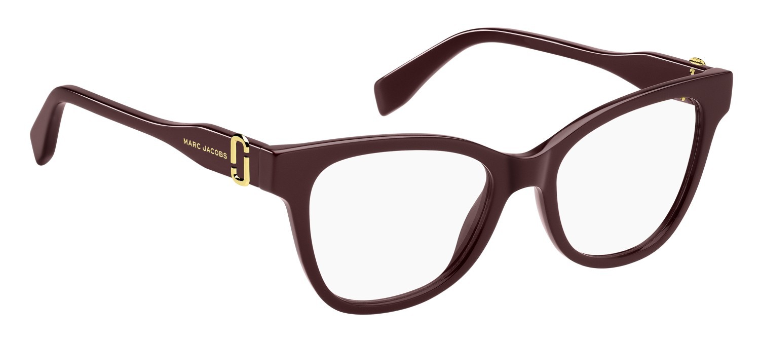 Eyeglasses Marc Jacobs 767 108985 LHF color burgundy shape rectangle 