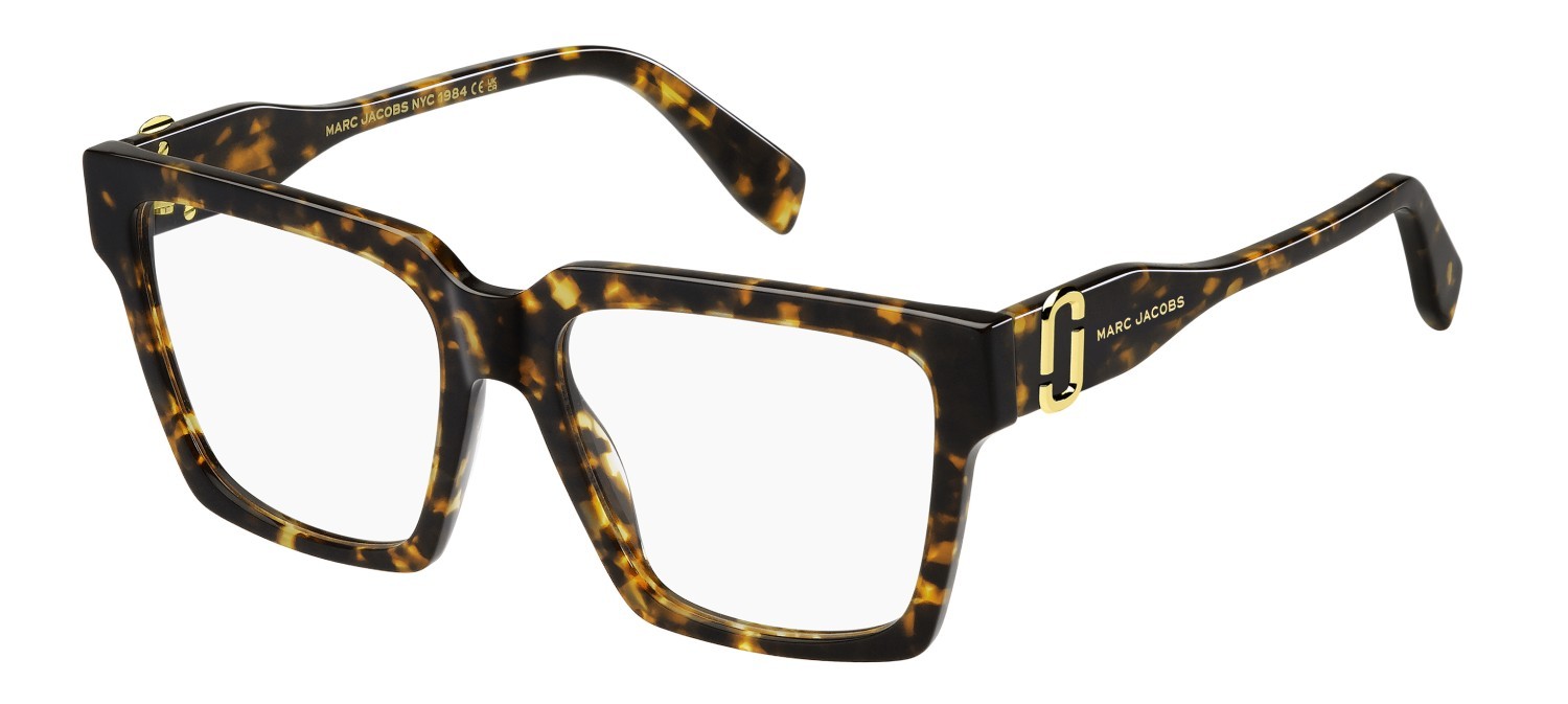 Occhiali da vista Marc Jacobs 766 108987 086 colore havana forma rettangolare 
